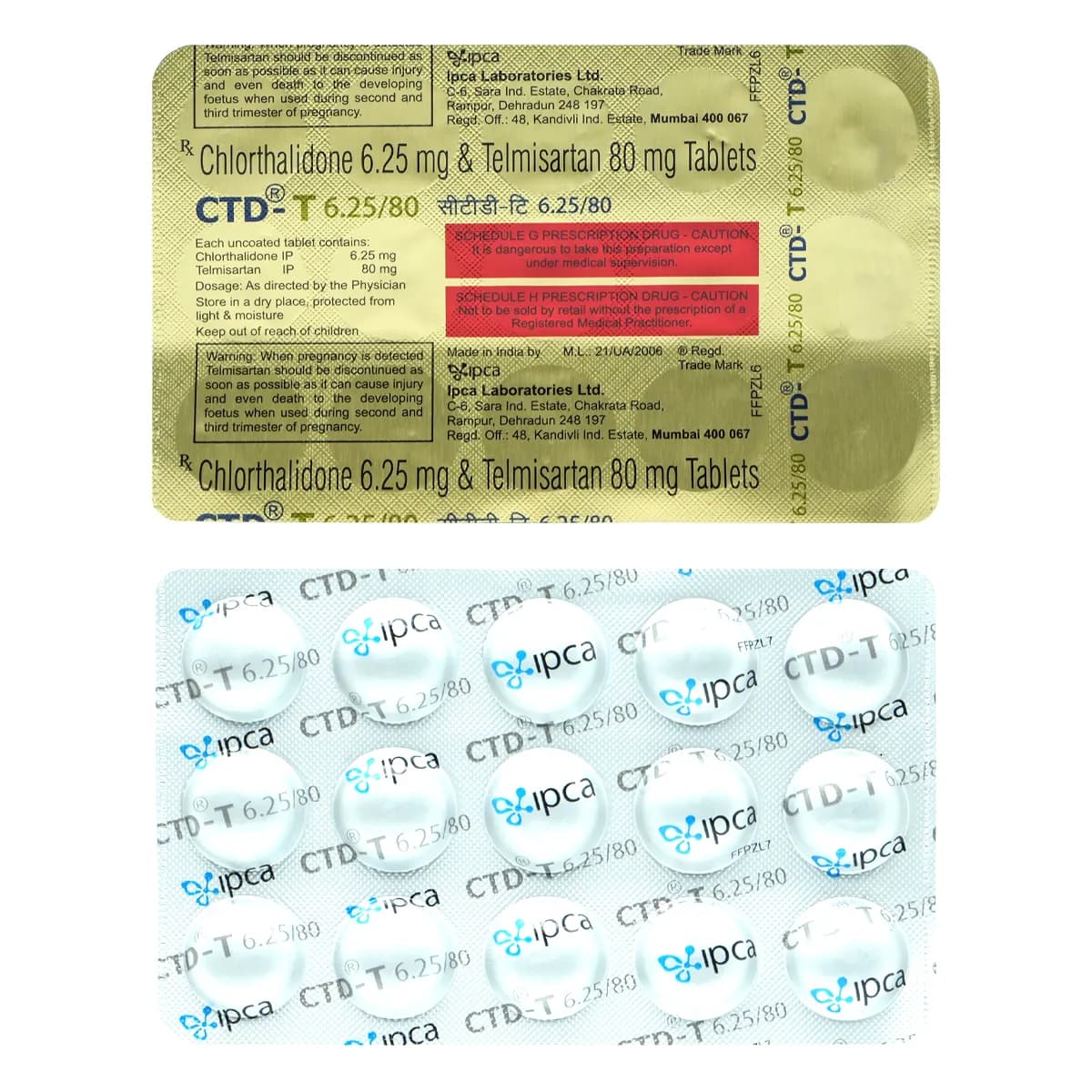 CTD T AM 6.25/80/5 TAB