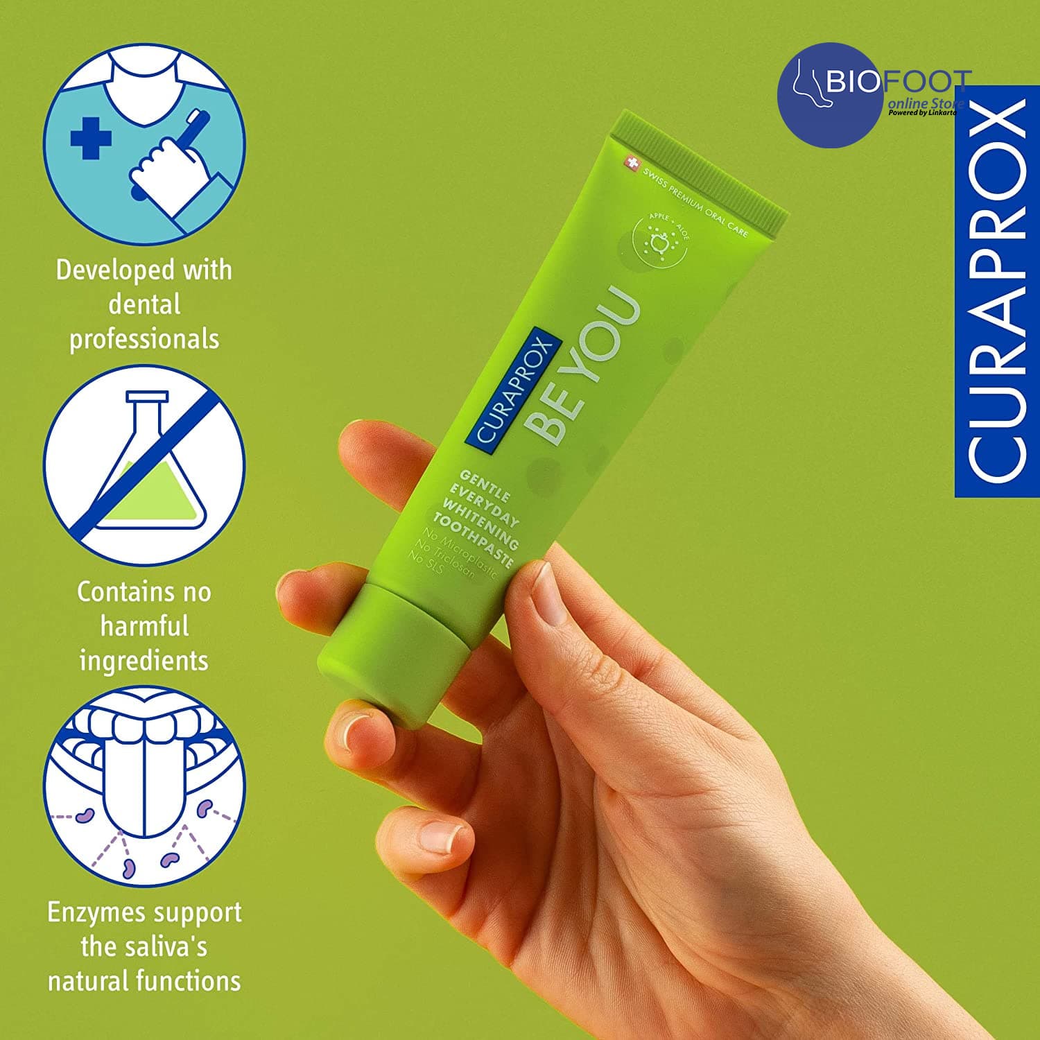 CURAPROX T.P APPLE+ALOE GREEN