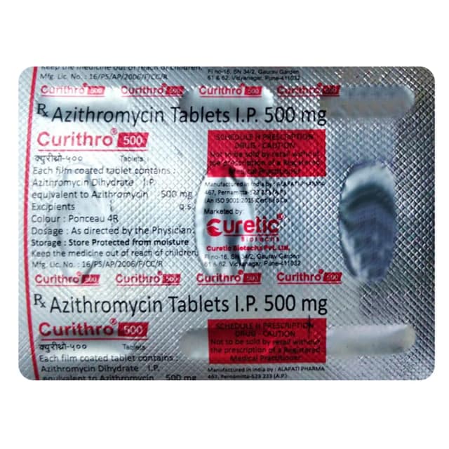 CURITHRO 500MG TAB