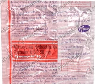 CYNOMYCIN 50MG CAP
