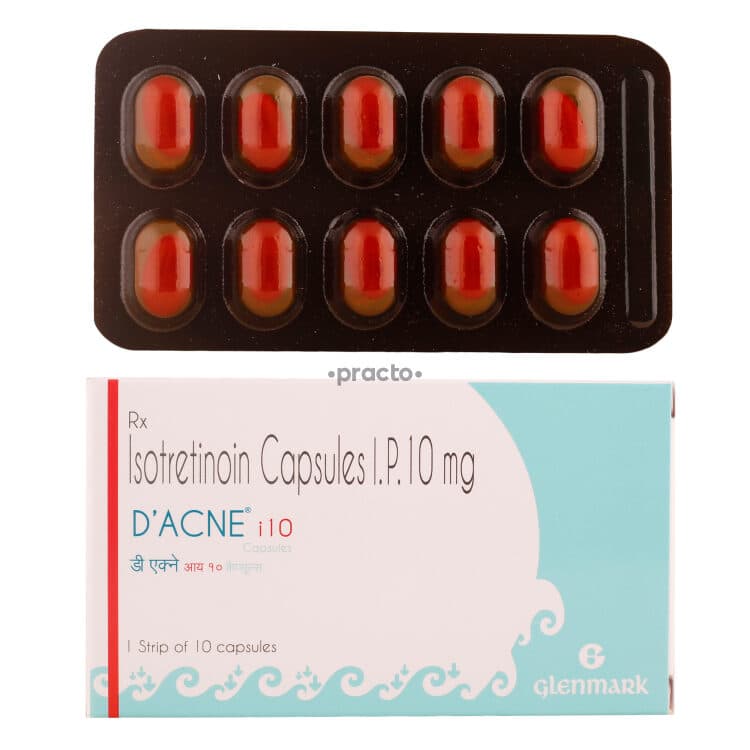 D ACNE I 10MG CAPS