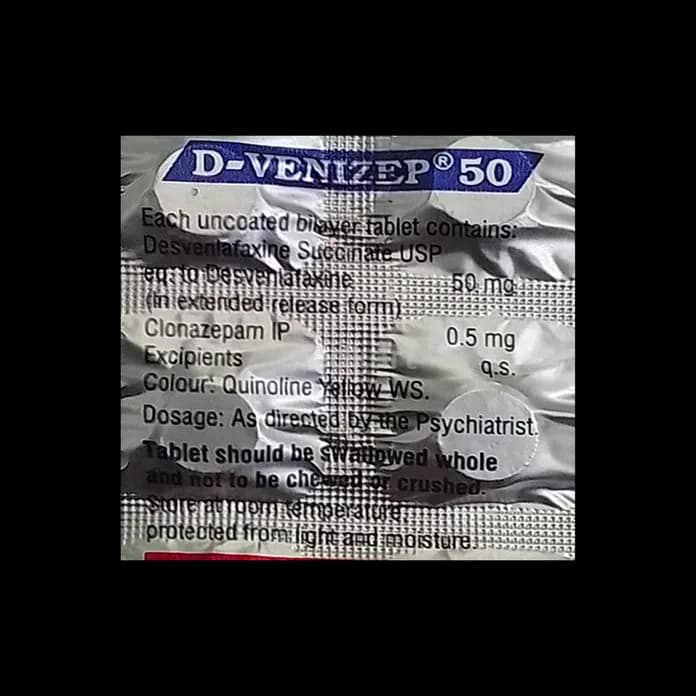 D-VENIZEP 50MG TAB