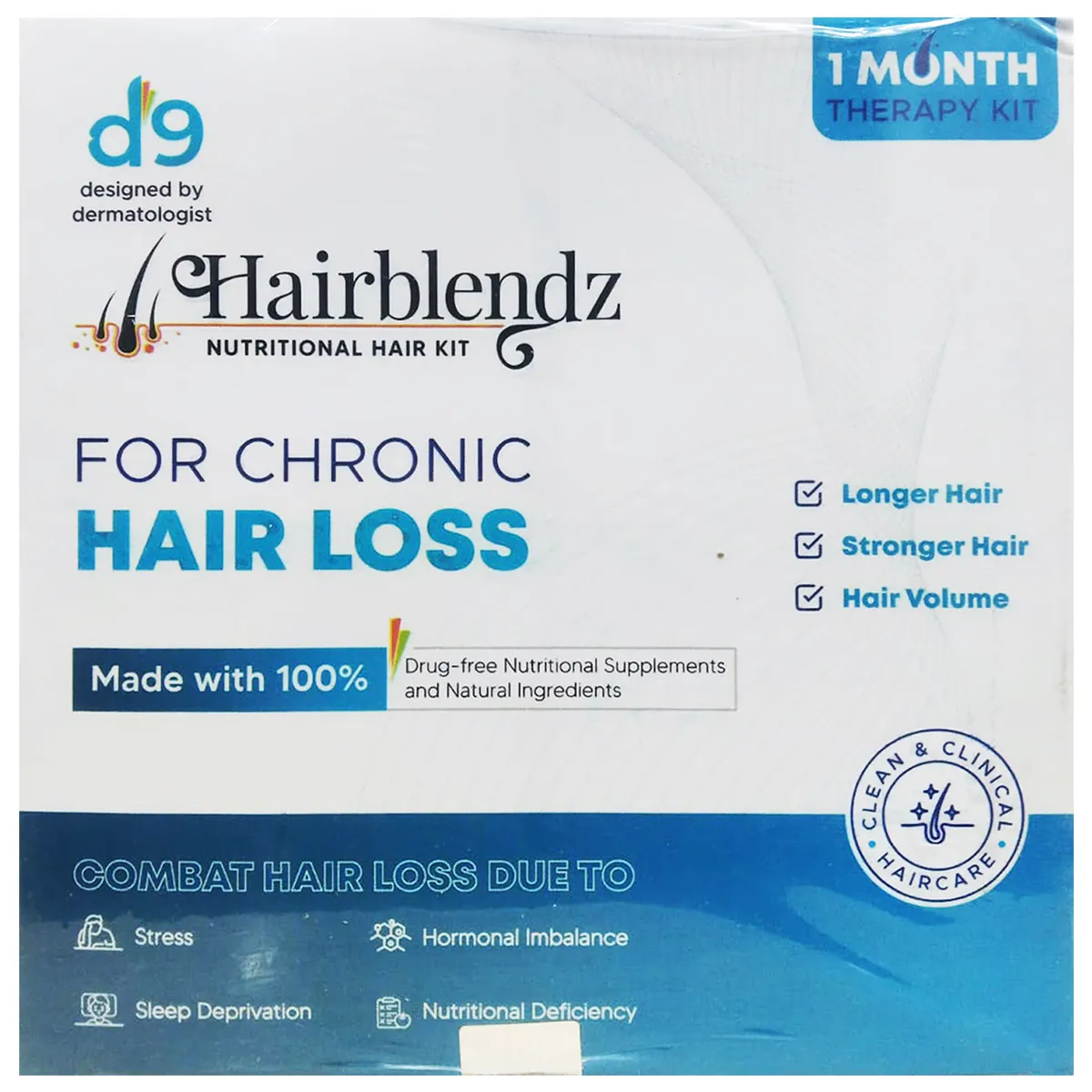D9 Hairblendz Nutrional Hair Kit