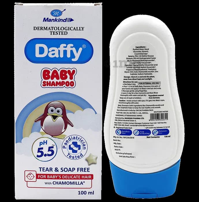 DAFFY BABY SHAMPOO