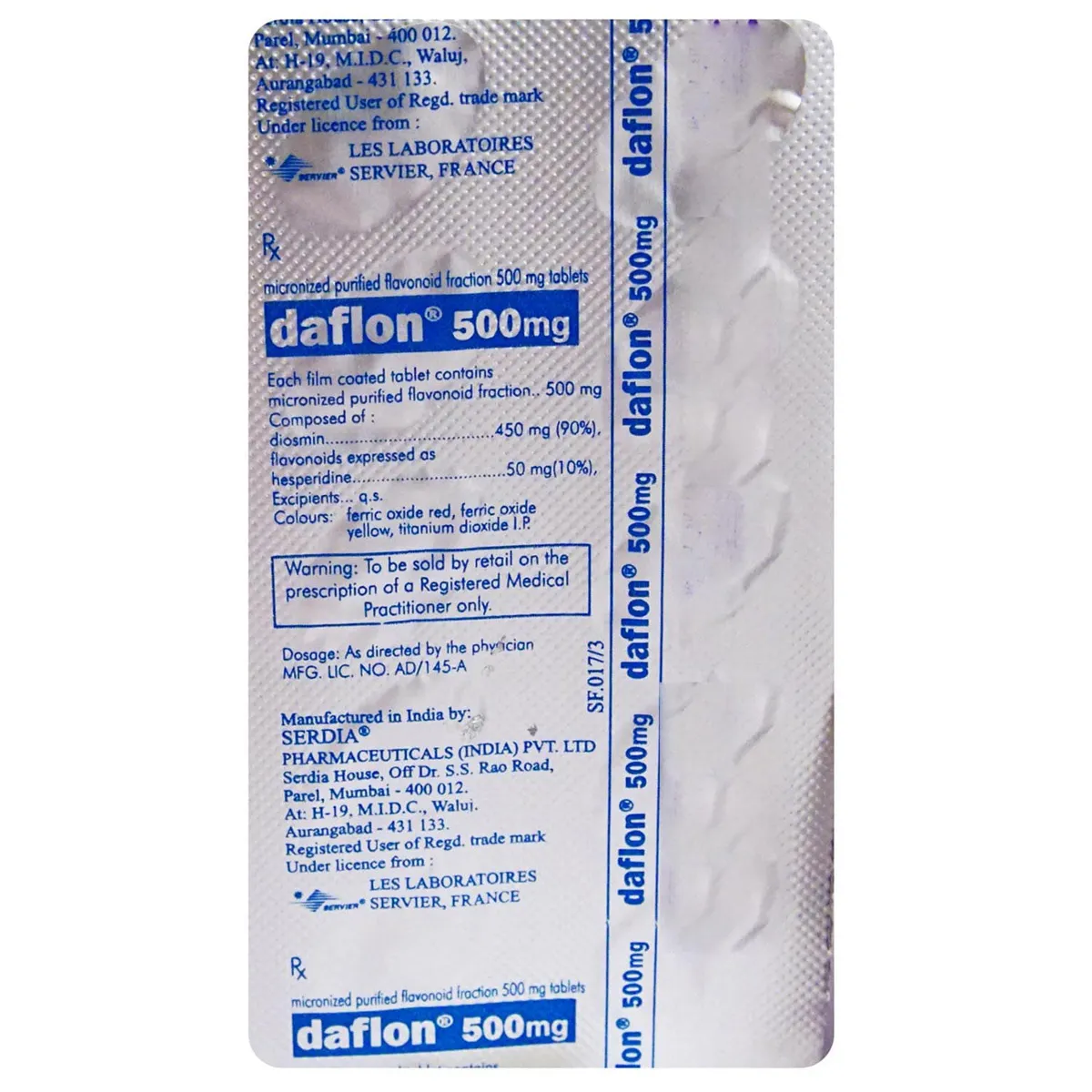 Daflon 500 Tablet