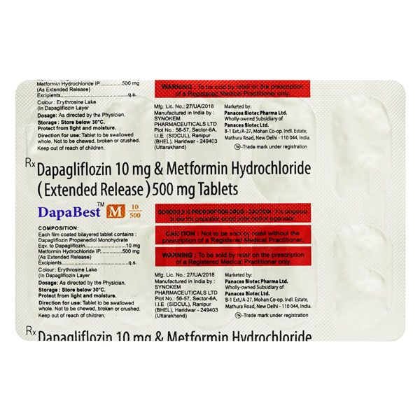 Dapabest 10MG Tab