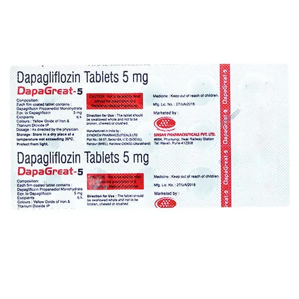 DAPAGREAT 5 TAB
