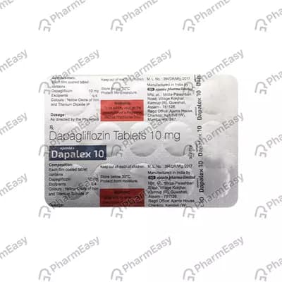 DAPALEX P 10/15MG TAB