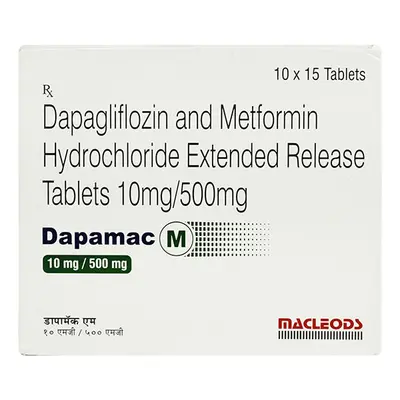 DAPAMAC M 10MG/500 TAB