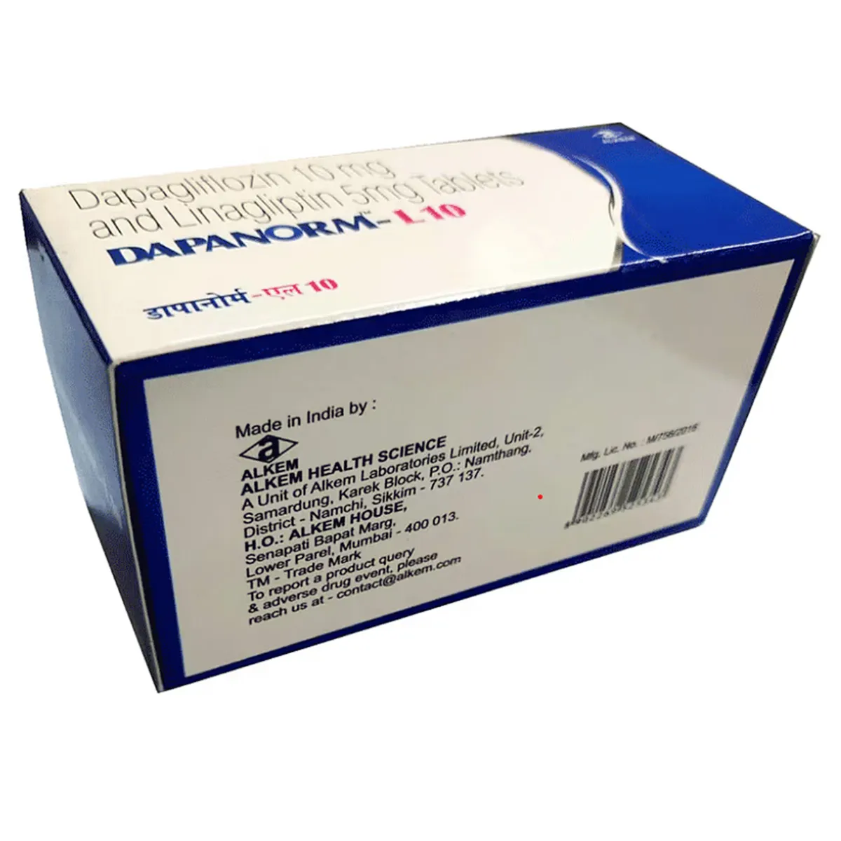 DAPANORM L 10MG TAB