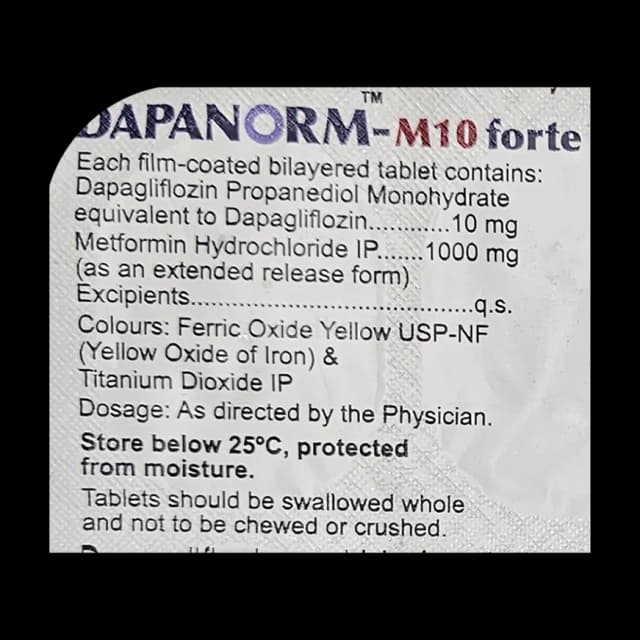 Dapanorm M 10 Forte Tab