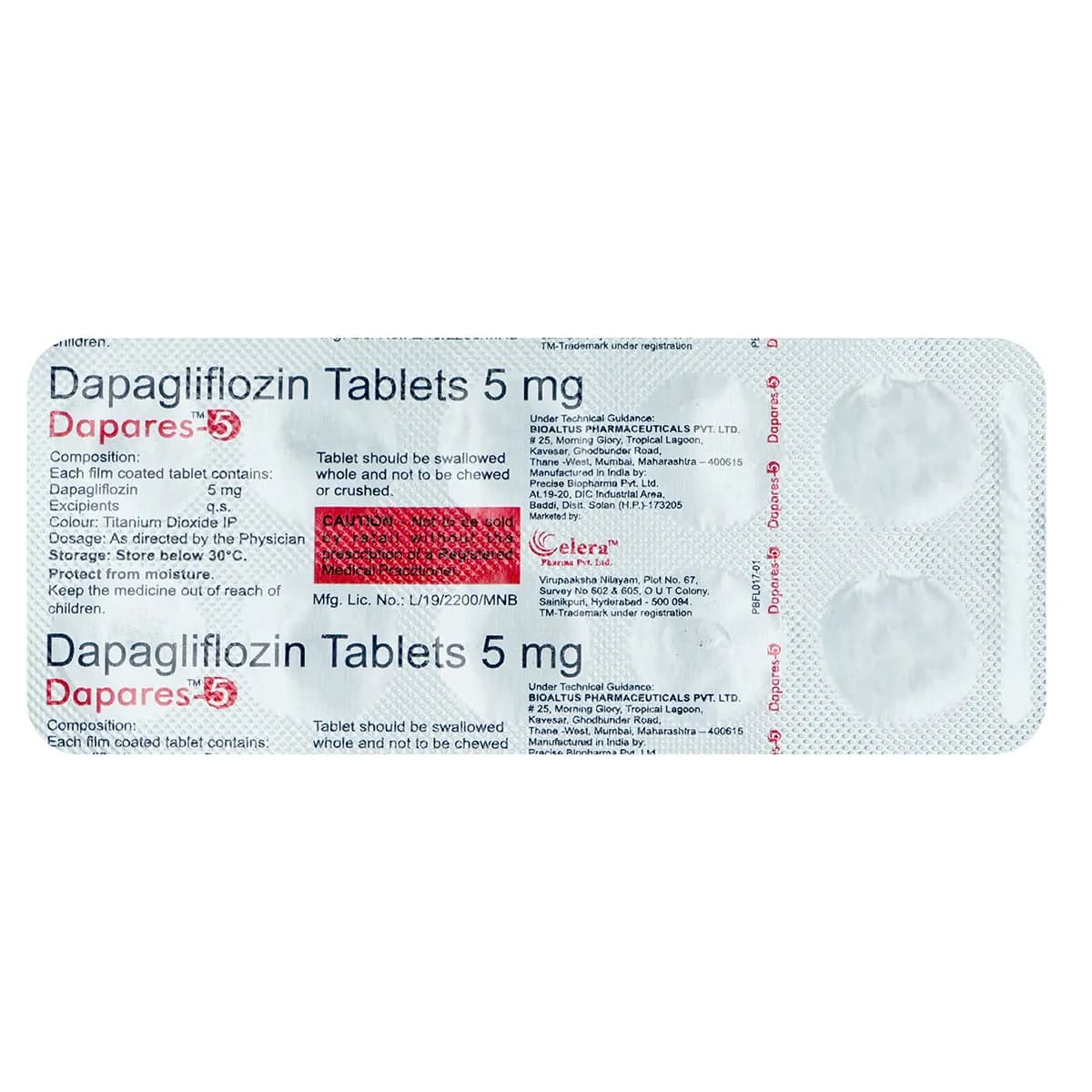 DAPARES 5 TAB