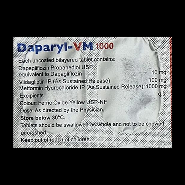 DAPARYL-LM 1000MG TAB