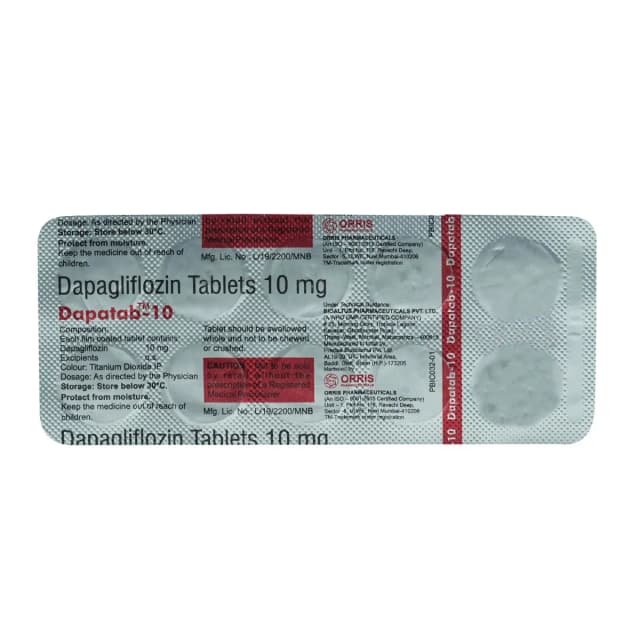 Dapatab 10MG Tab