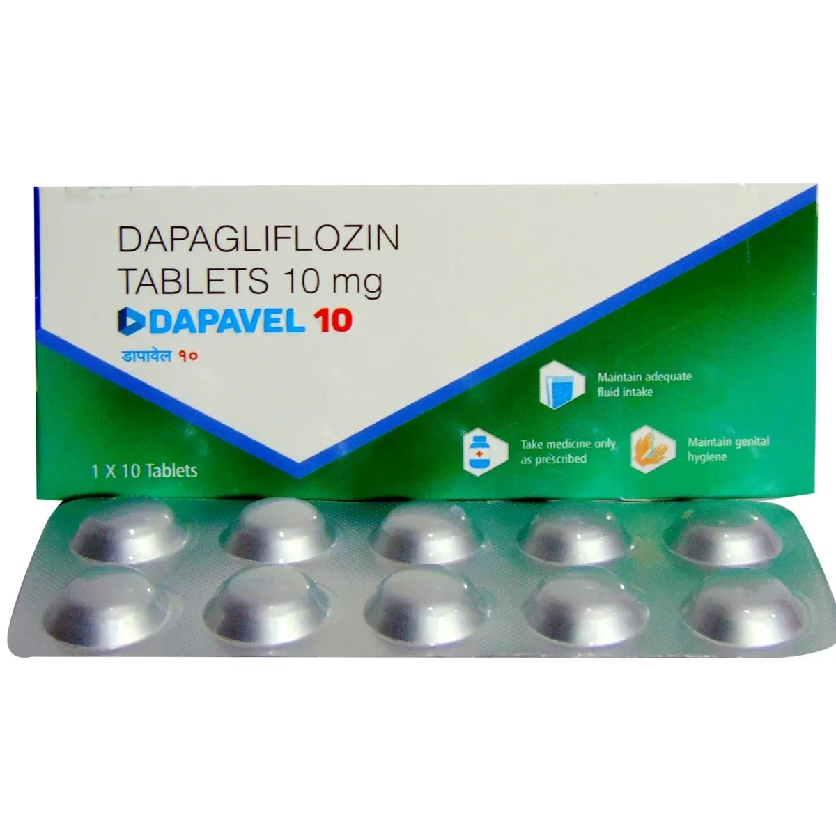 DAPAVEL 10MG TAB