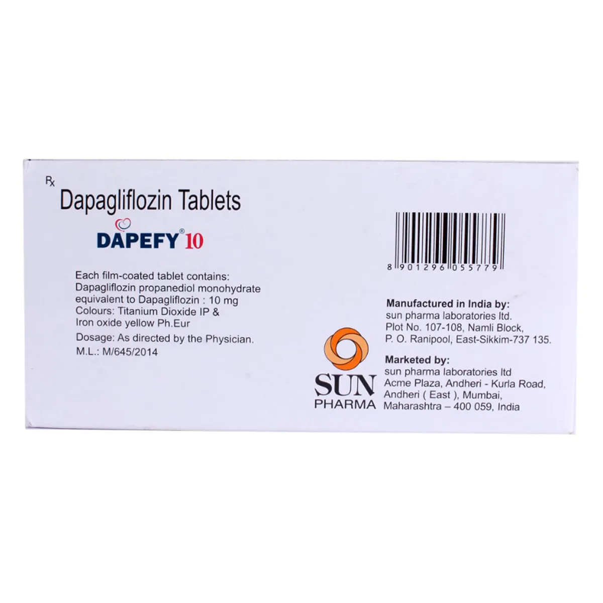 DAPEFY 10 TAB