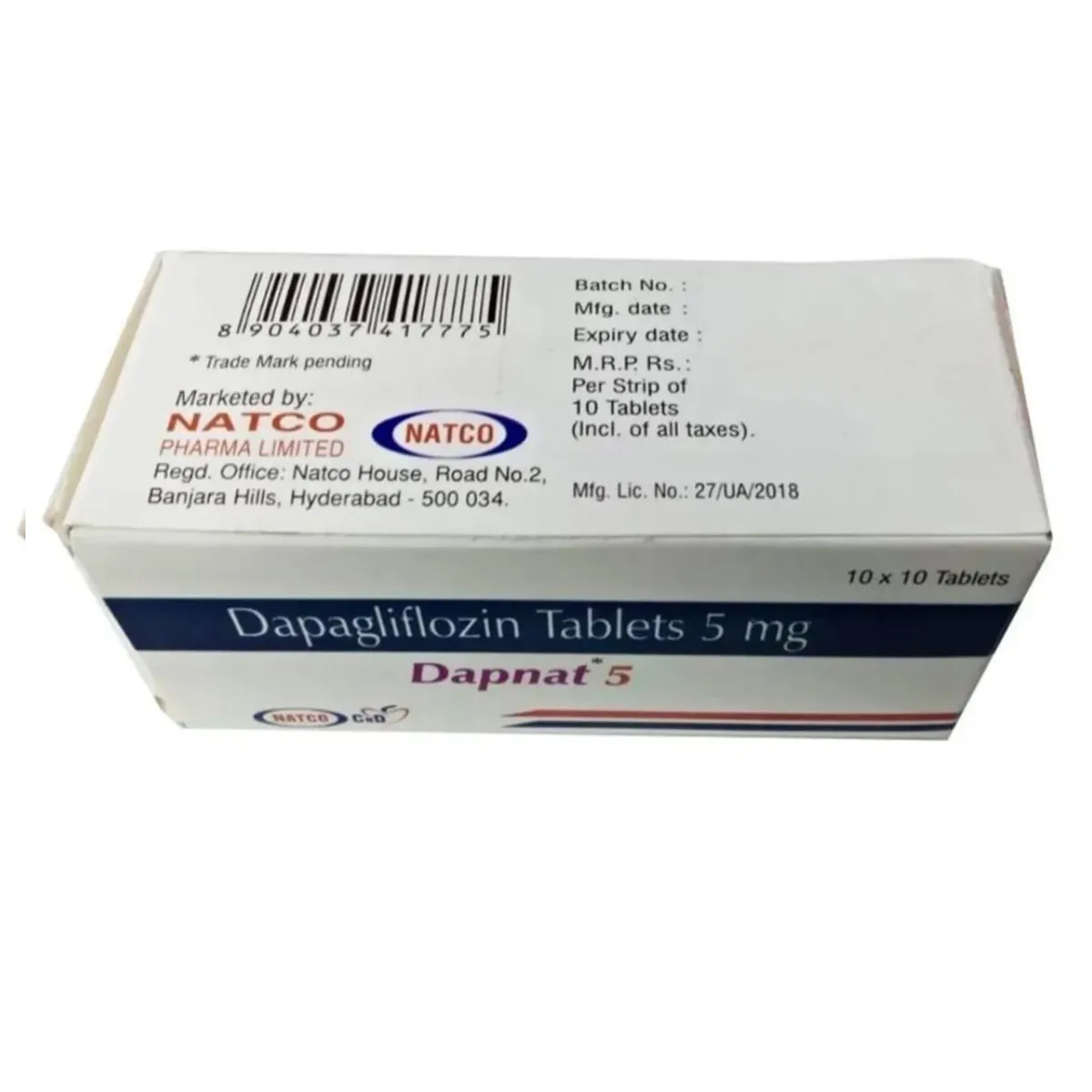 DAPNAT 5MG TAB