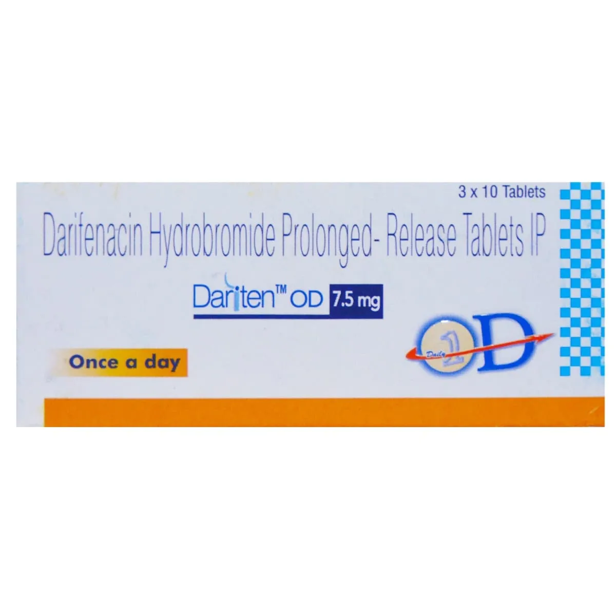 DARITEN OD 7.5MG 10`S