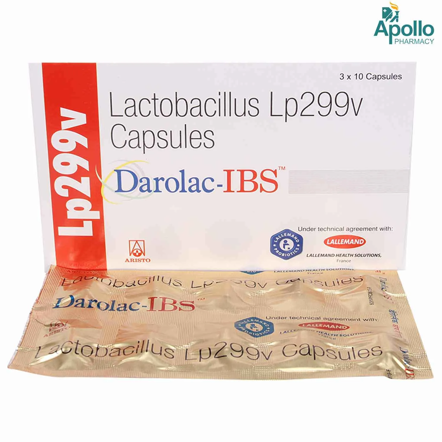 DAROLAC IBS CAPS 10`S
