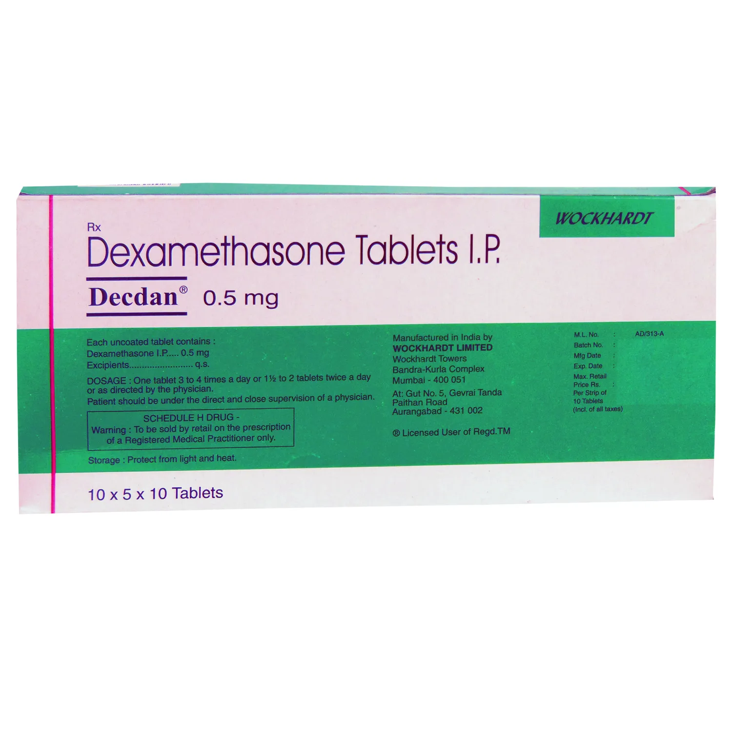 Decdan 0.5 Tablet