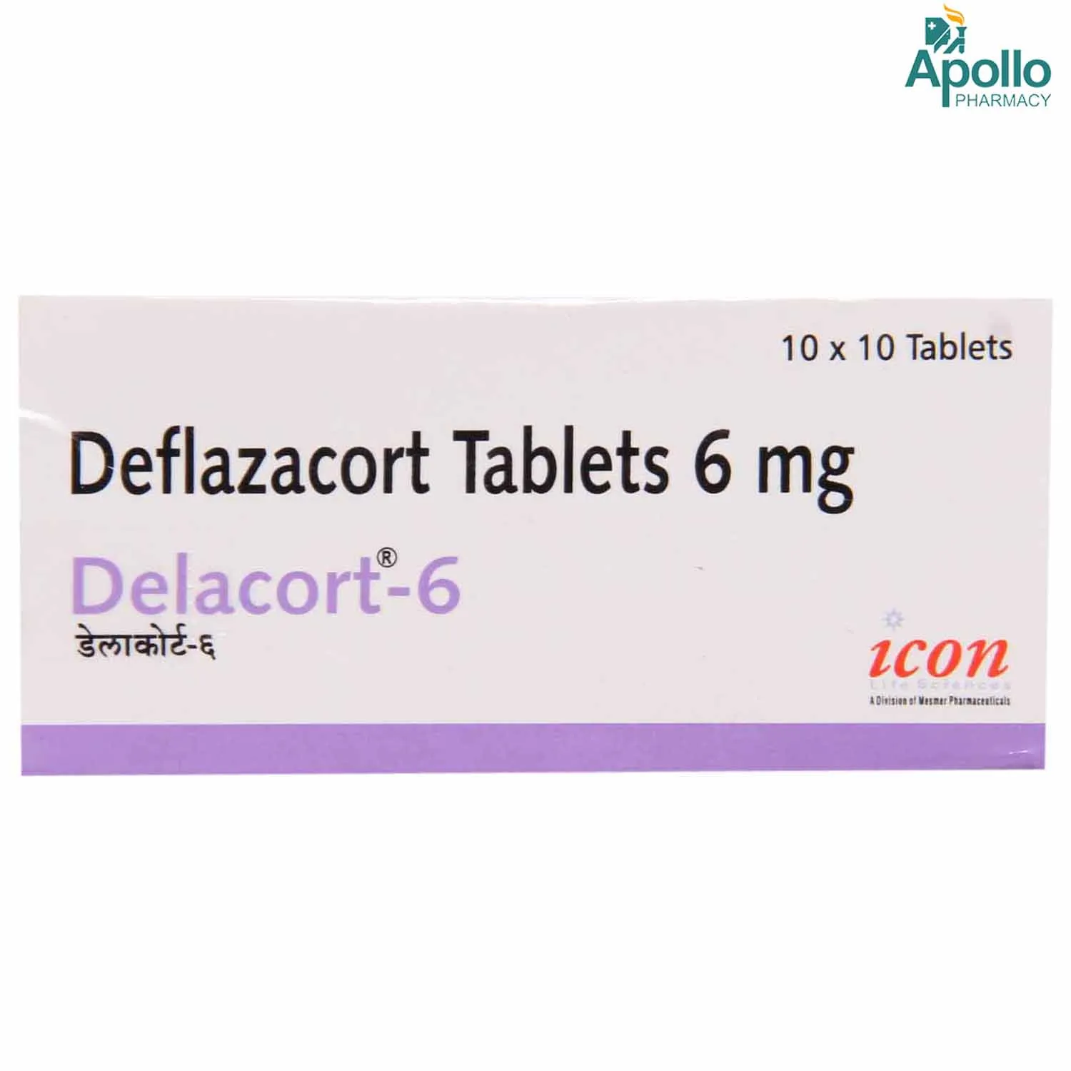 DELACORT 6MG TAB