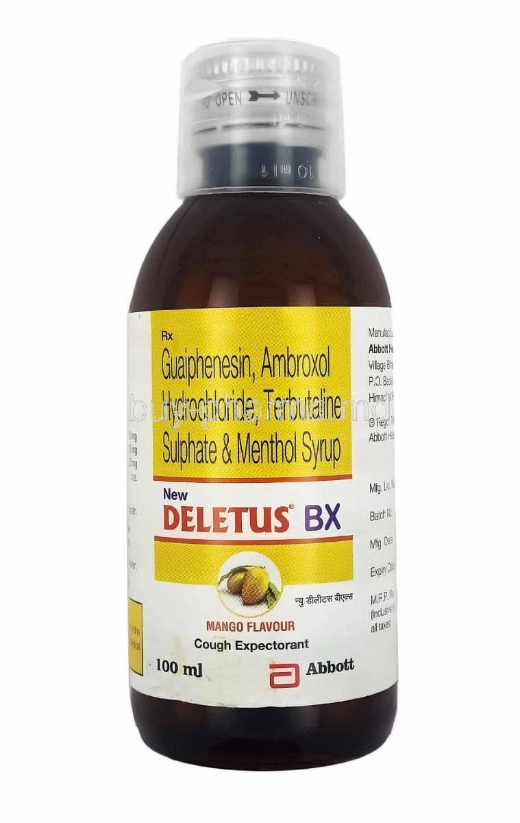 DELETUS BX SYRUP