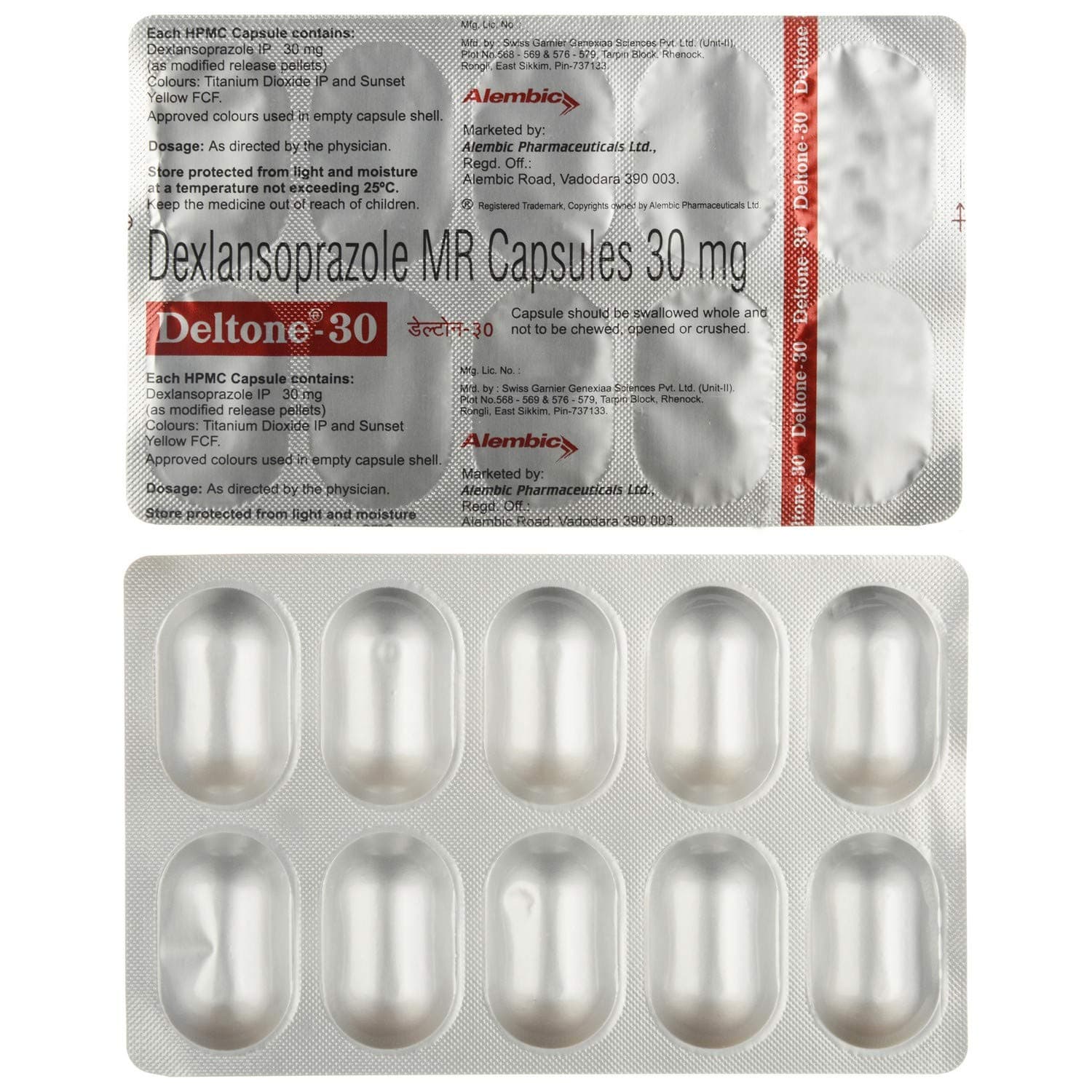 DELTONE 30MG CAPS