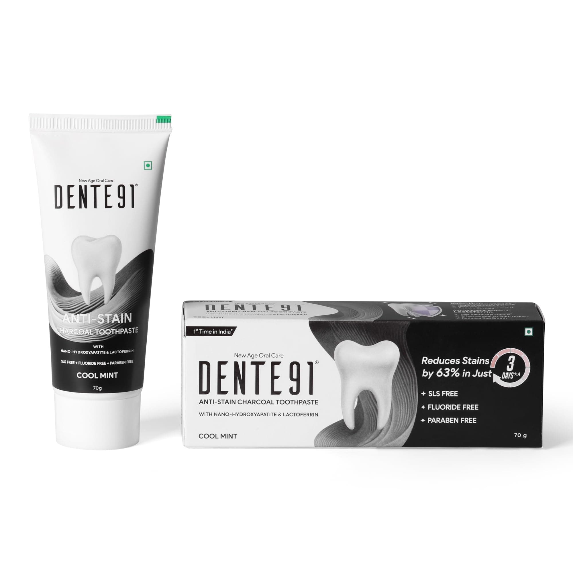 DENTE91 ANTISTAIN CHARCOAL TP