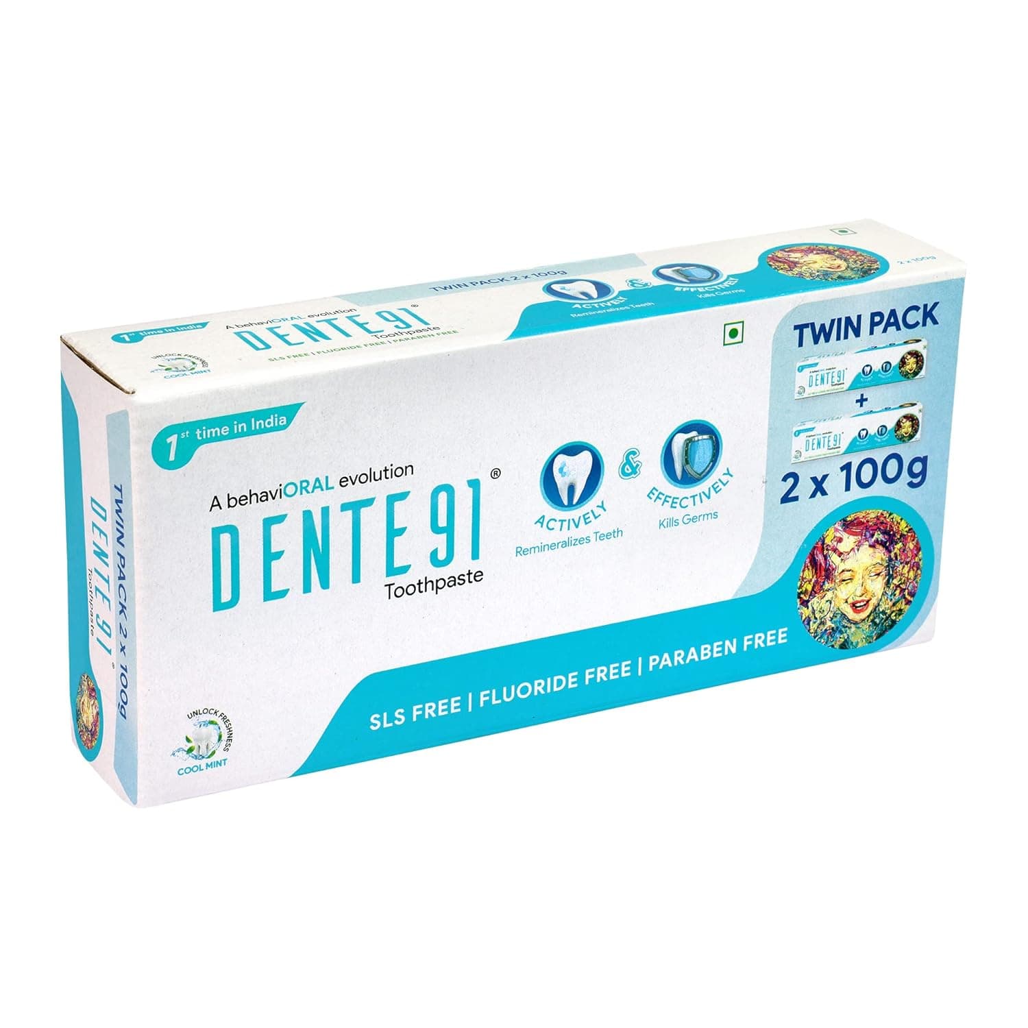 DENTE91 TP SLS FREE COOL MINT