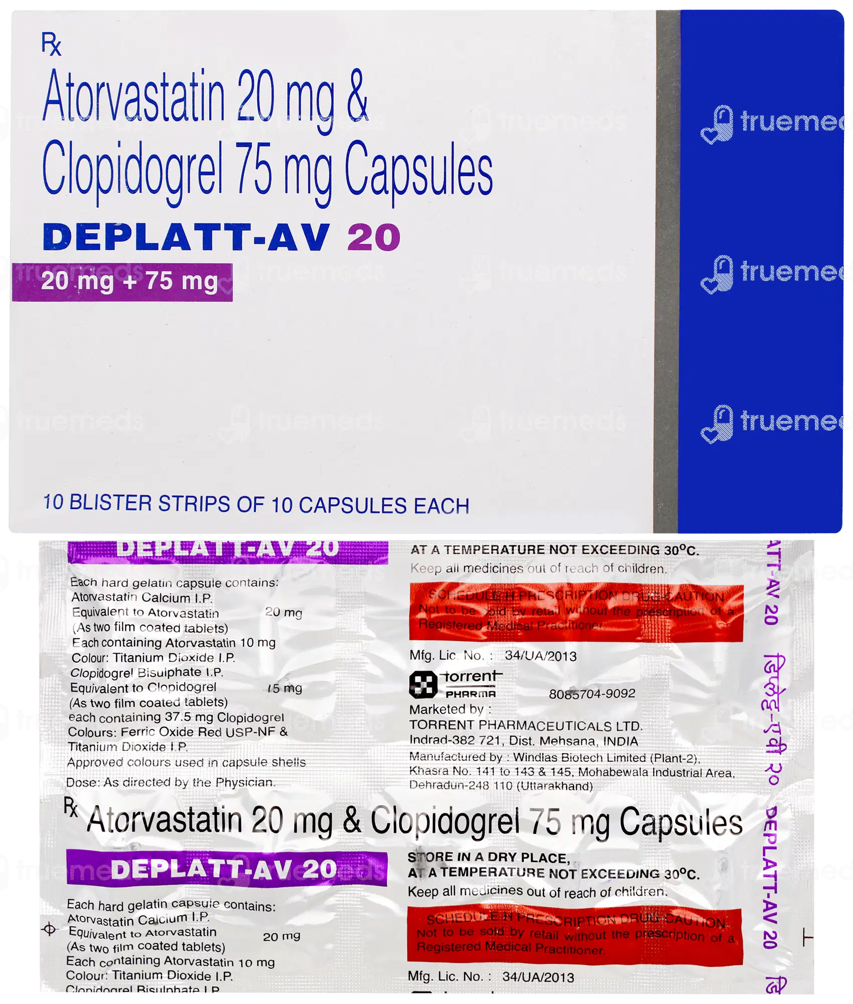 DEPLATT AV 20 CAP