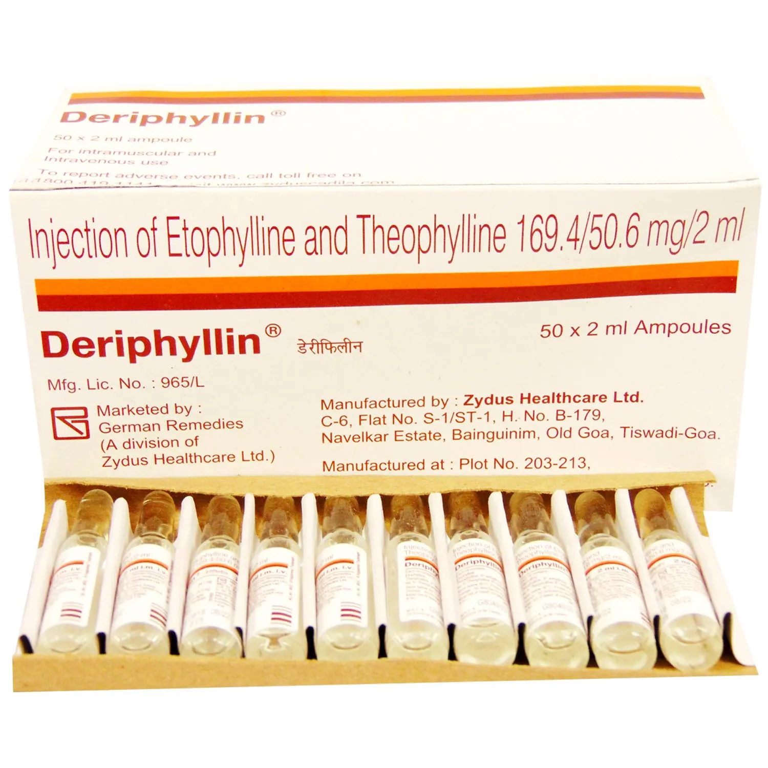 Deriphyllin Injection