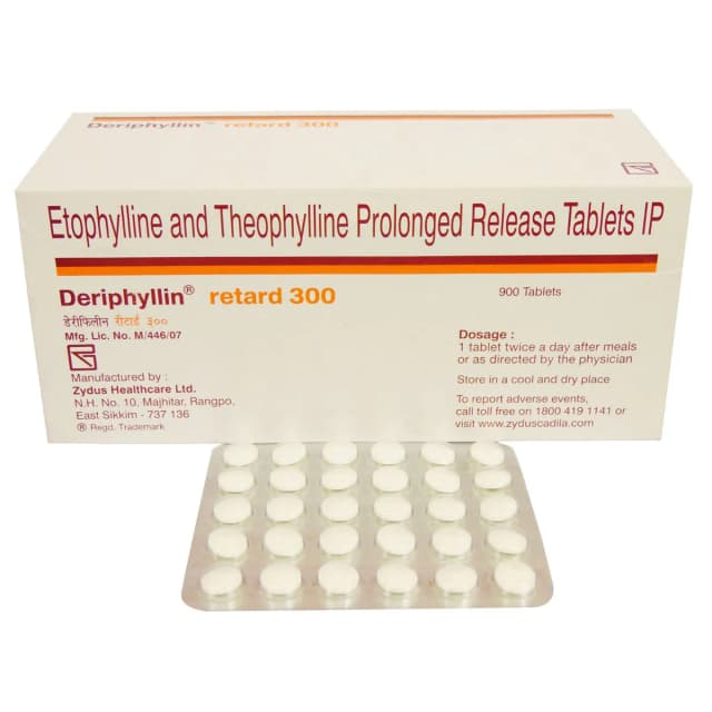 Deriphyllin Retard 300 Tablet