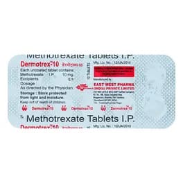 DERMOTREX 10MG TAB