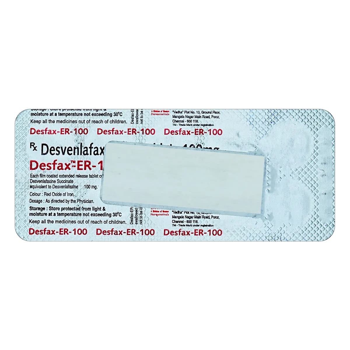 DESFAX ER 100MG