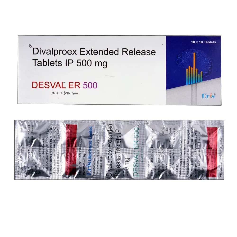 DESVAL ER 500MG TA 10`S