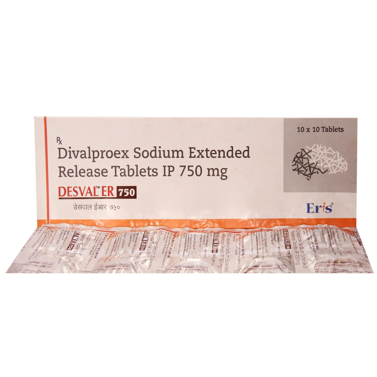 DESVAL ER 750MG 10`S