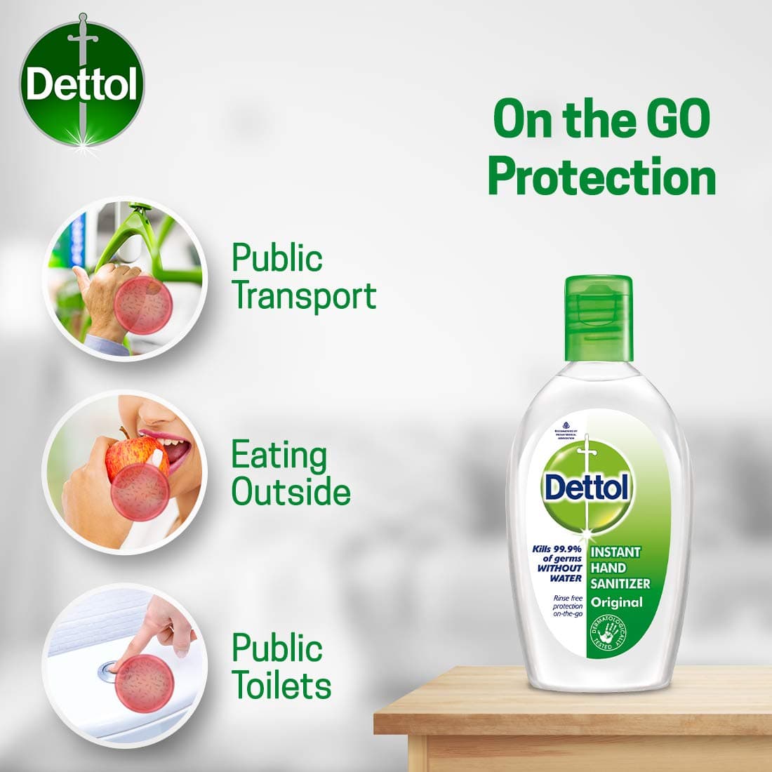 DETTOL SANITIZER ORIGINAL 110ML