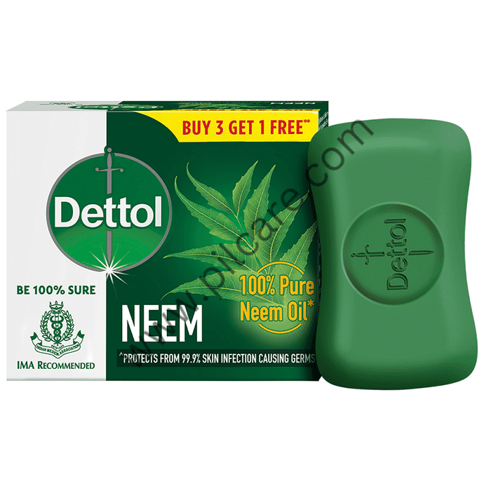 DETTOL SOAP NEEM (3+1)