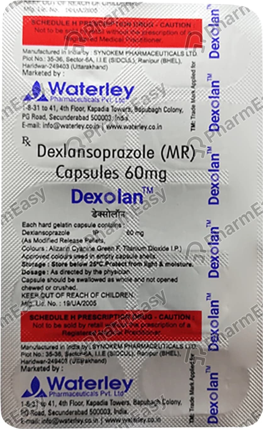 DEXOLAN 60MG CAPS