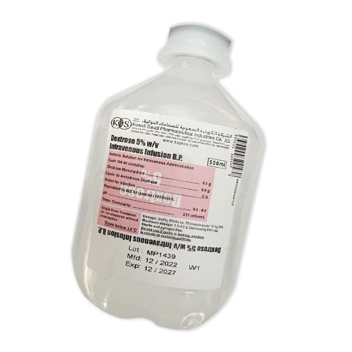 Dextrose 5 500Ml (D5) (Infunex) | 43 25