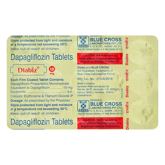 Diabiz 10MG Tab