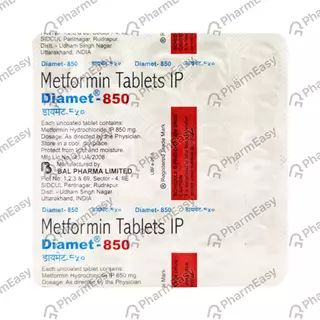DIAMET 850MG TAB