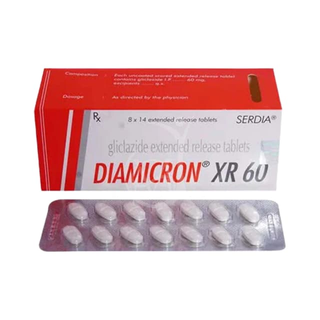 Diamicron XR 60 Tablet