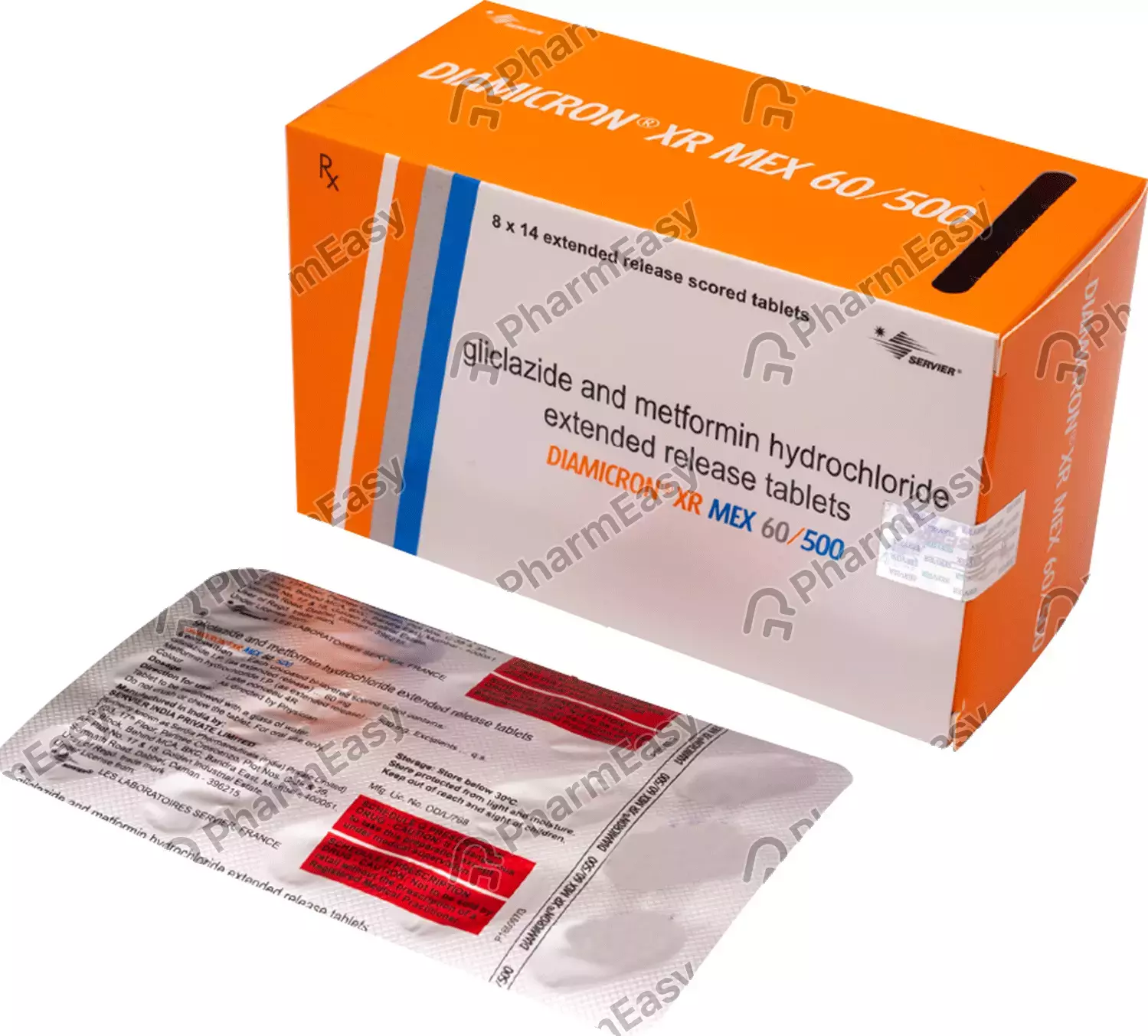 Diamicron XR MEX 60/500 Tablet