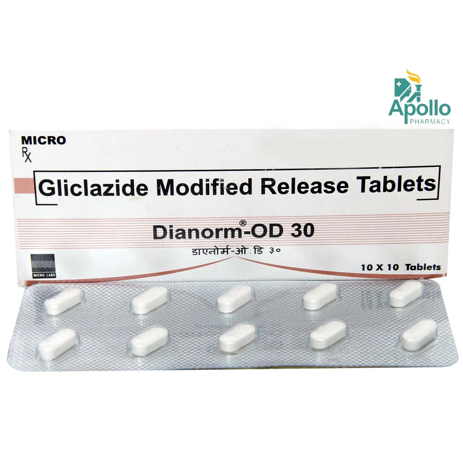 DIANORM-OD 30MG 10`S
