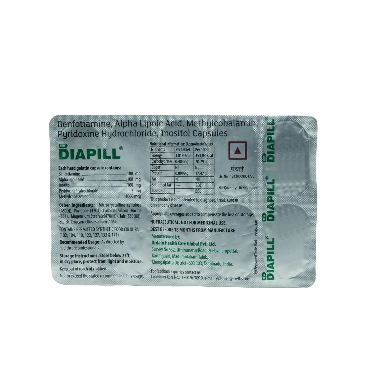 DIAPILL NEW