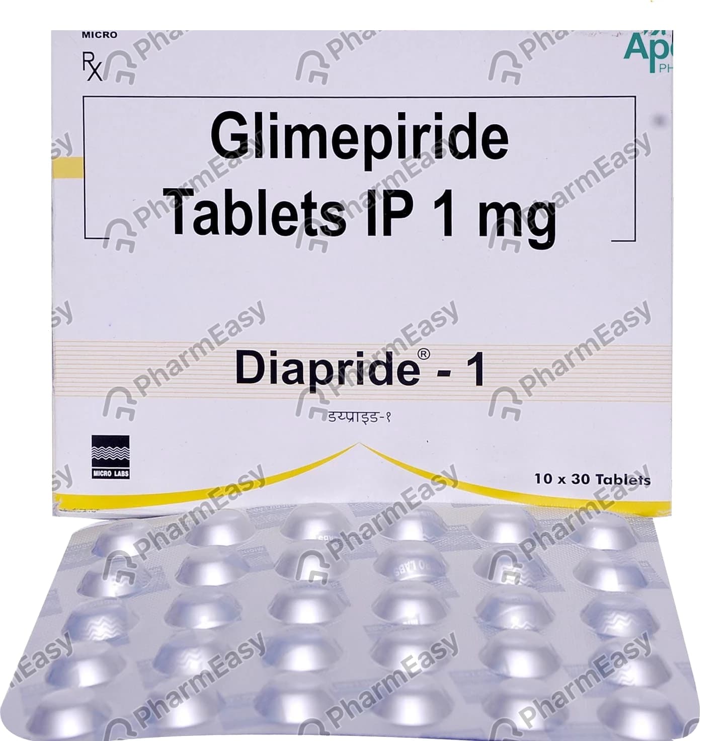 Diapride 1 Tablet