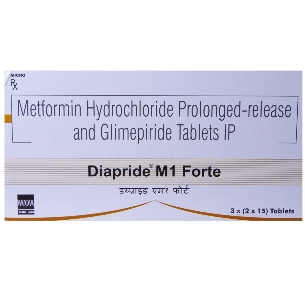 DIAPRIDE DM1 FORTE TAB