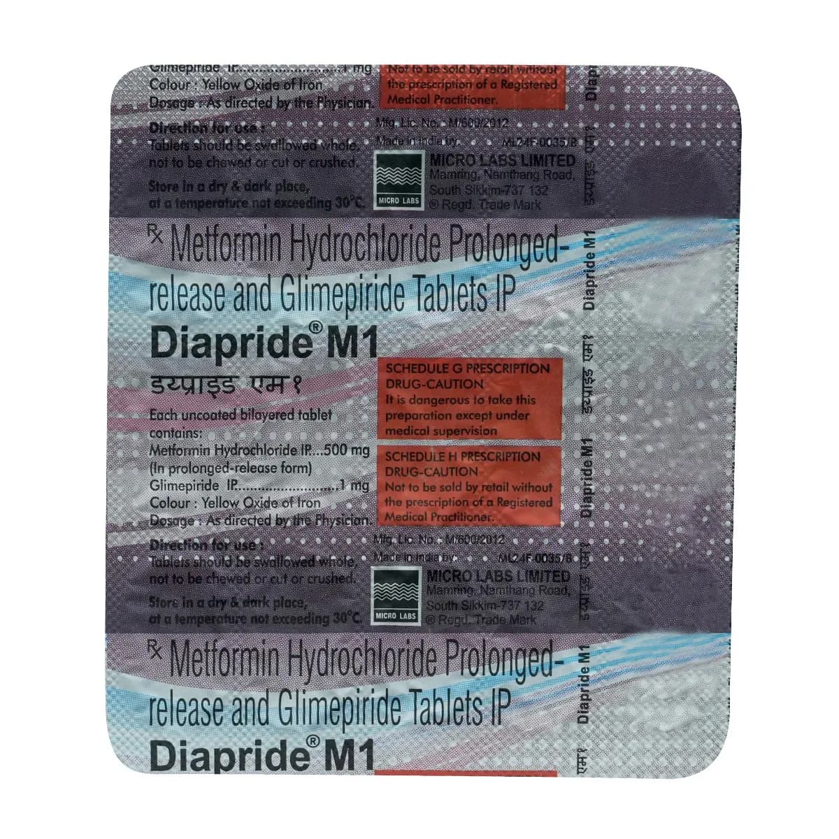 DIAPRIDE M 1