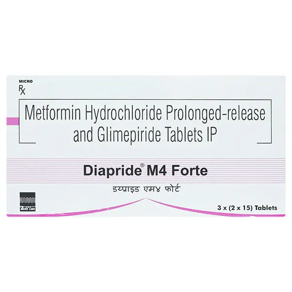 DIAPRIDE M4 TAB 15`S